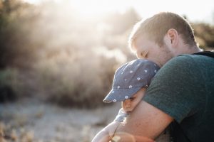 father with child